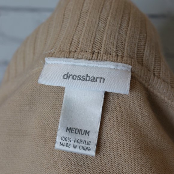 Tan Cowl Neck Sweater - Picture 6 of 7